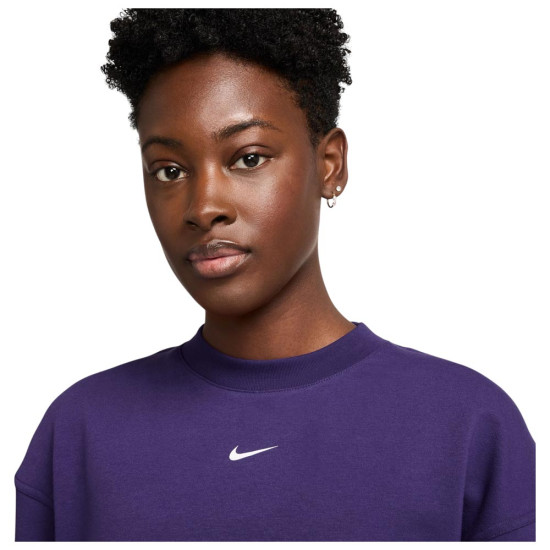Nike Γυναικείο φούτερ Pro Dri-FIT Fleece Graphic Crewneck Sweatshirt
